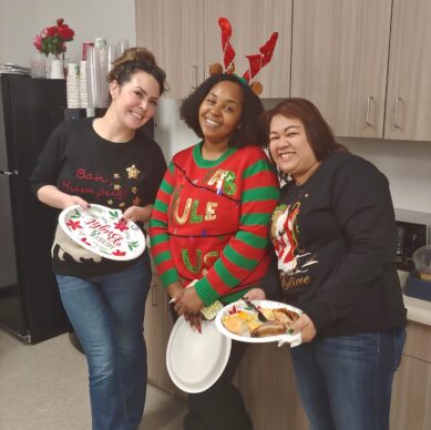 ACS Home Security Team celebrating the Holidays!