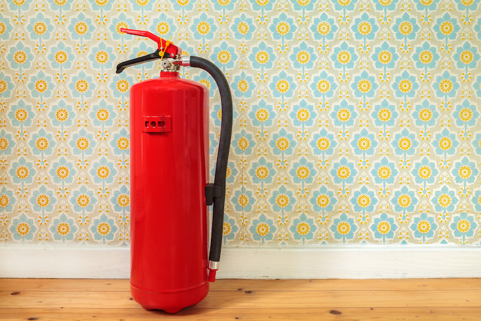 Fire extinguishers are great for fire and burn prevention.